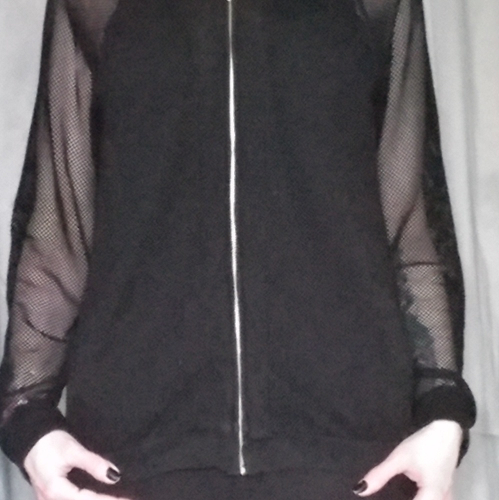 Women's Mesh Workout Jacket